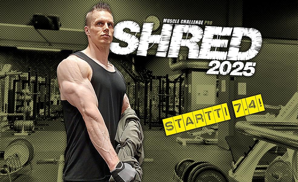 SHRED 2025 by Muscle Academy Oy